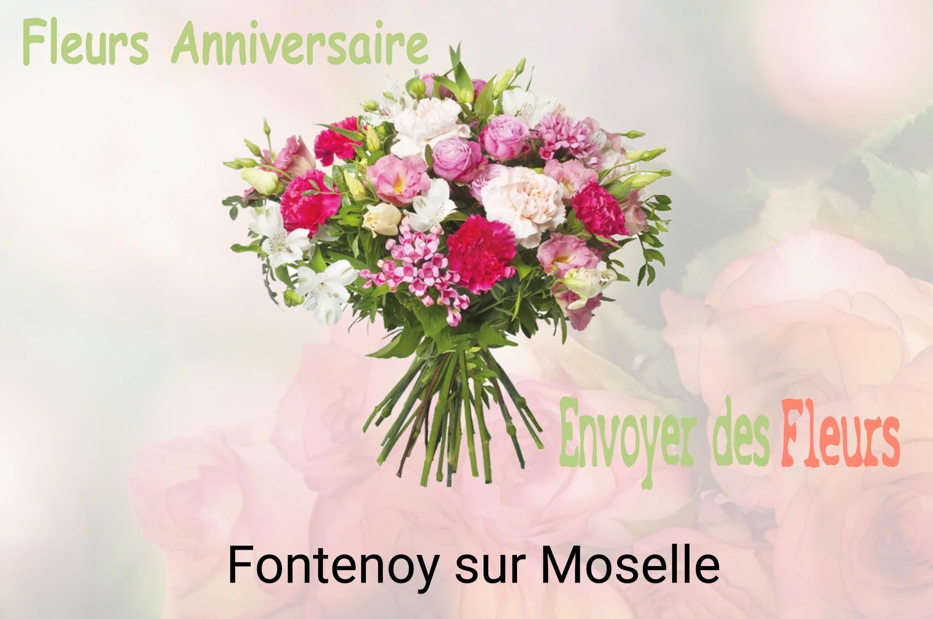 Bouquet de fleurs d’anniversaire livré à Fontenoy-sur-Moselle