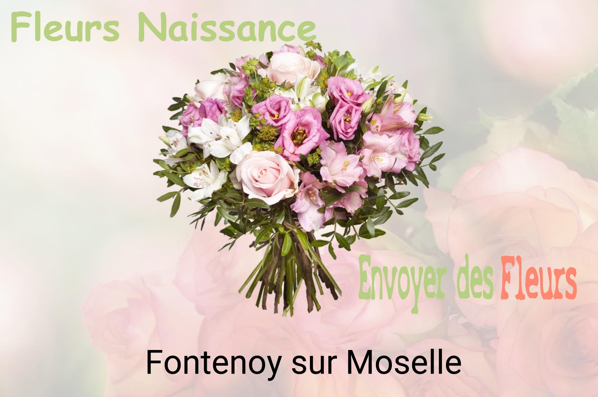 Bouquet de fleurs de naissance livré à Fontenoy-sur-Moselle