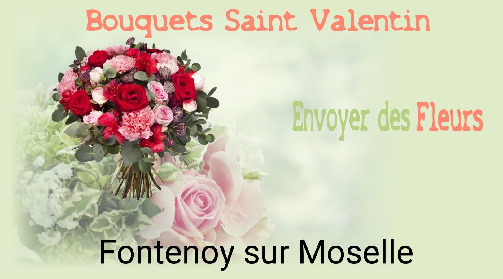 Roses de Saint-Valentin livrées à Fontenoy-sur-Moselle